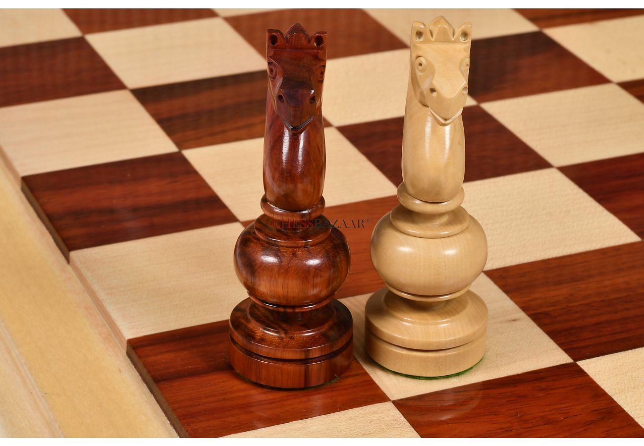 Regence Pattern Chess Set French Style Chess Pieces 