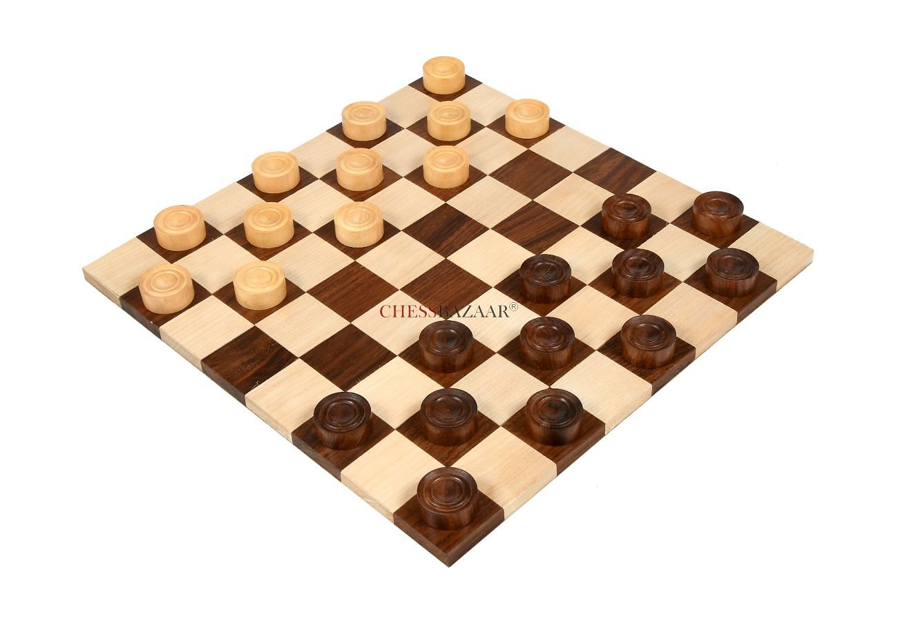 5 in 1 Open-top Game Chessboard Set Wooden Chess with Checkers