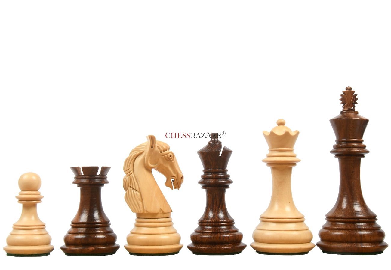 Buy The New Columbian Staunton Series Chess Pieces in Sheesham & Box ...