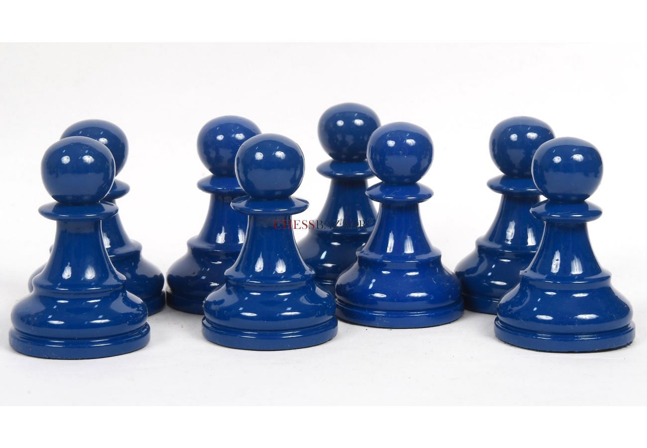 Analysis 12 Vinyl Chess Board - Blue