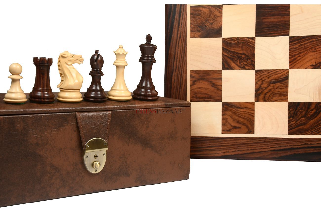 Buy Honour of Staunton (HOS) Chess Set in Rose & Box Wood Online