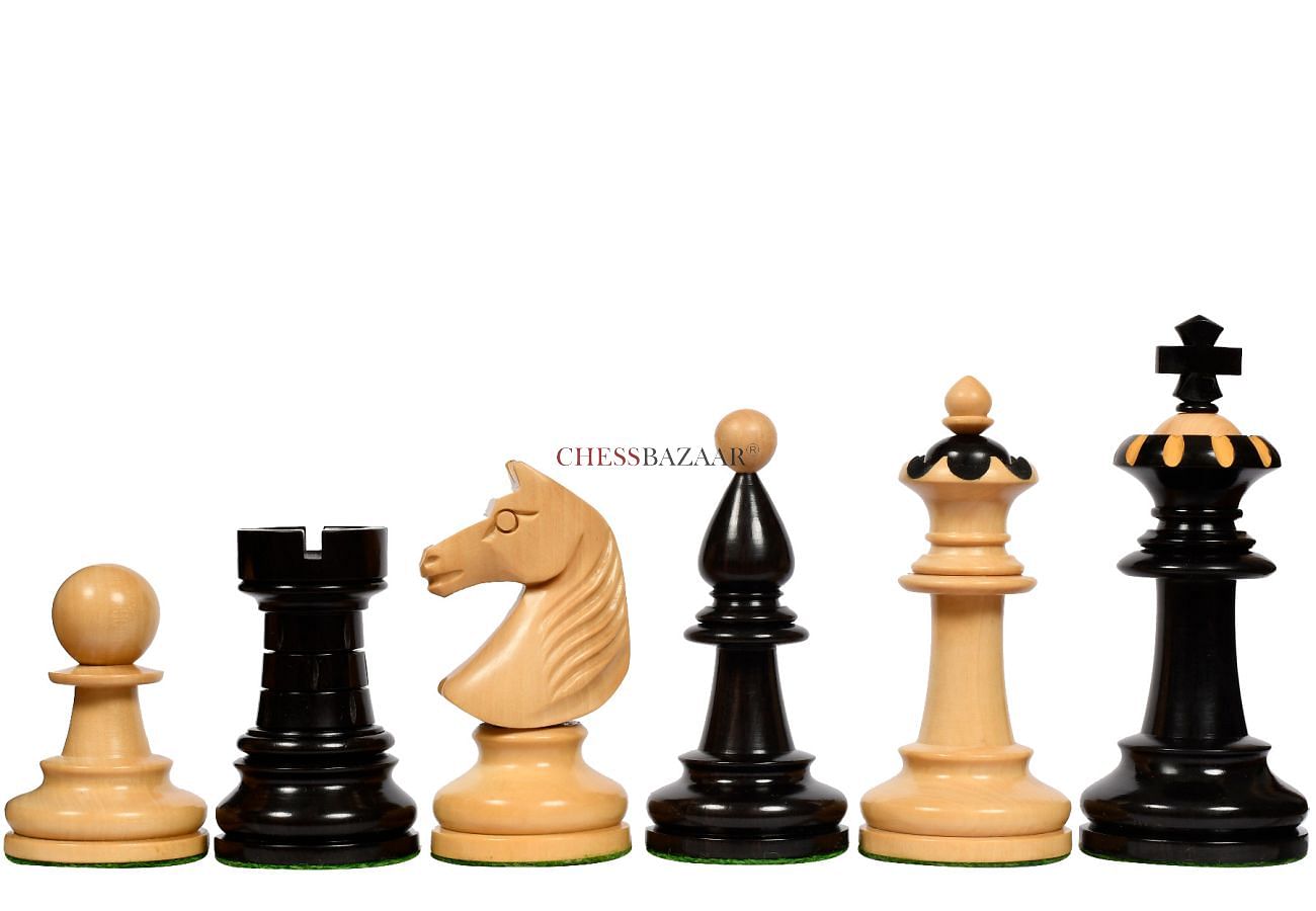 Lot #655. Capablanca Commemorative Staunton Chess Pieces