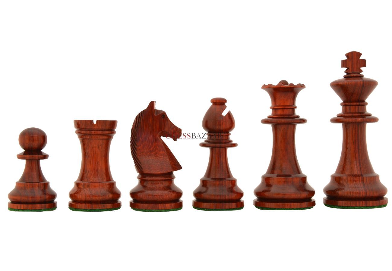 3.9 French Chavet Tournament Chess Set- Chess Pieces Only - Antiqued –  royalchessmall