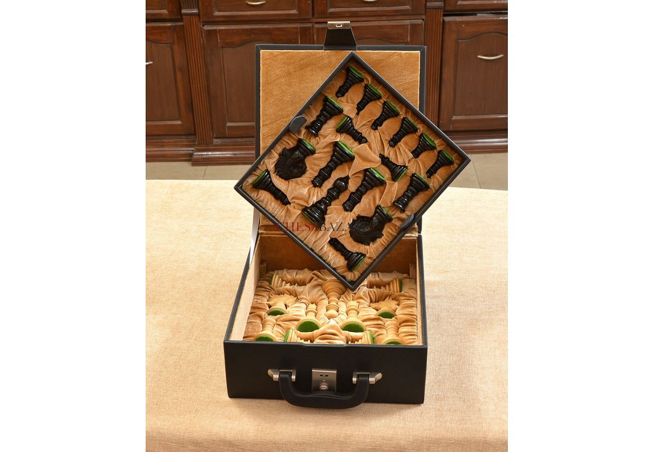 Shop for St. Petersburg Luxury Artisan Chess Set with Wooden Board.