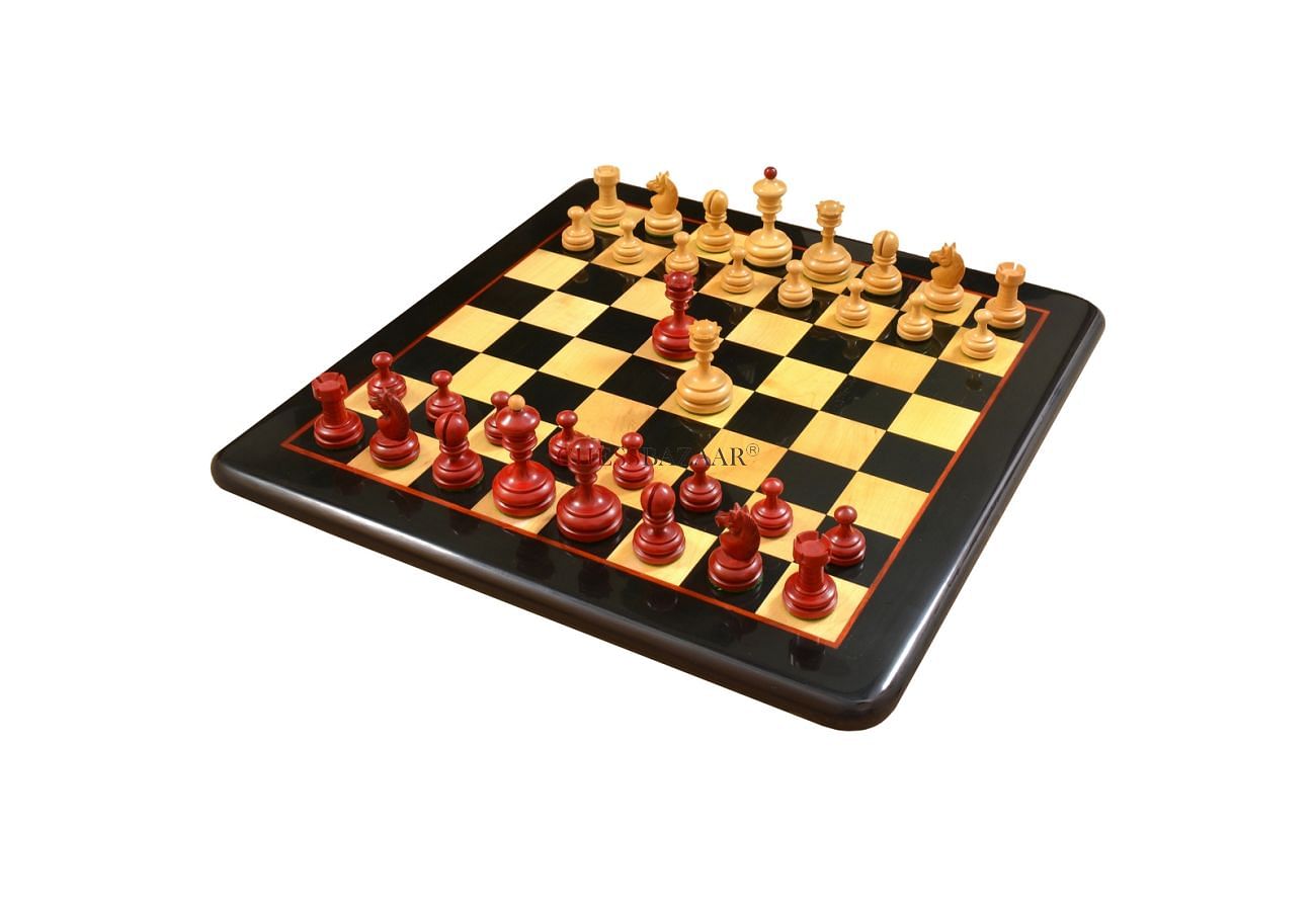Analysis Chess Set & Board Combination