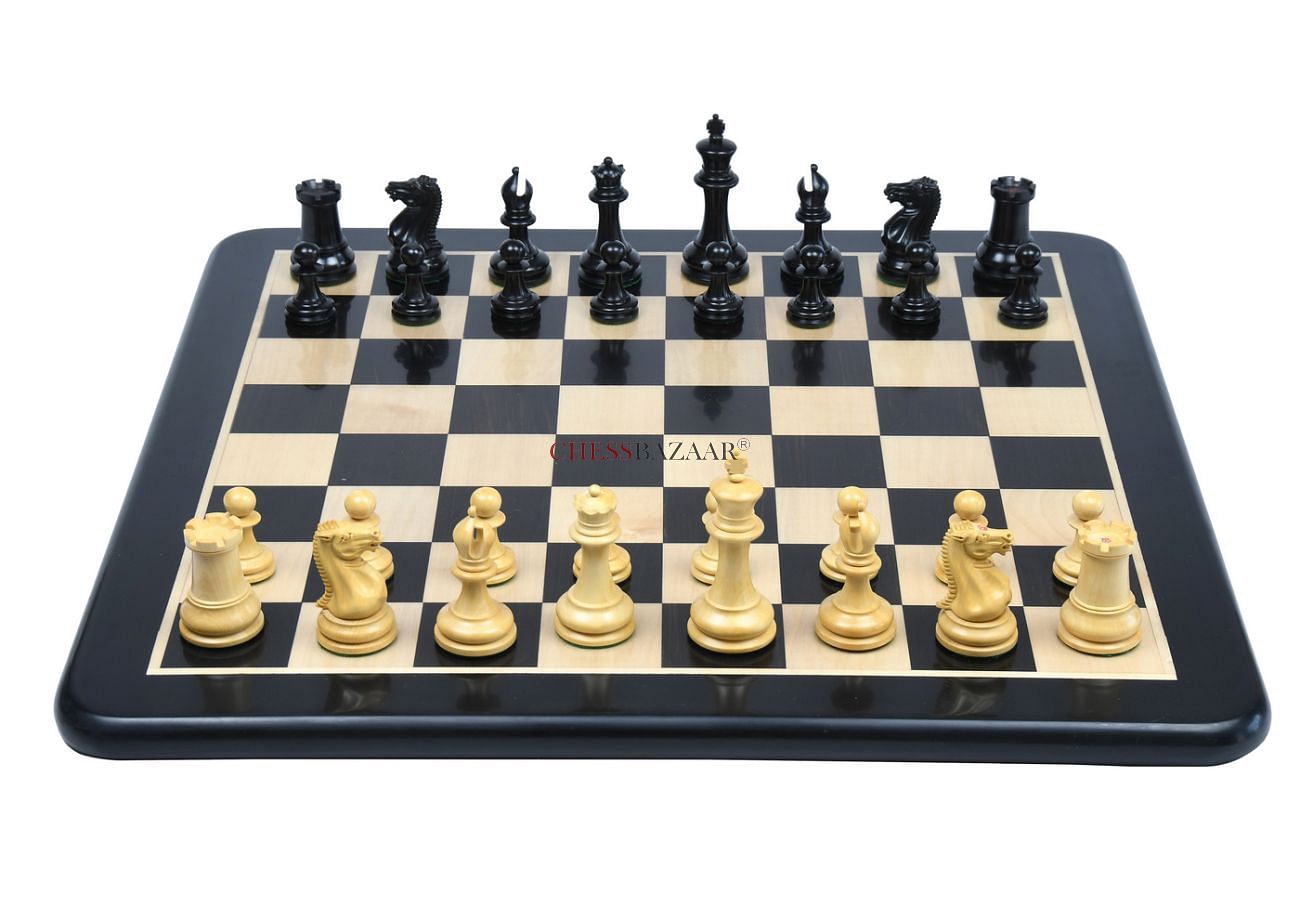 The 1849 Original Staunton Ebony and Palisander Luxury Chess Set