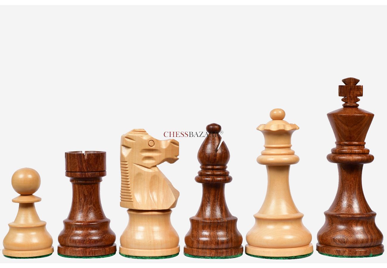 French Lardy Chess Pieces Staunton Sheesham Boxwood 3 