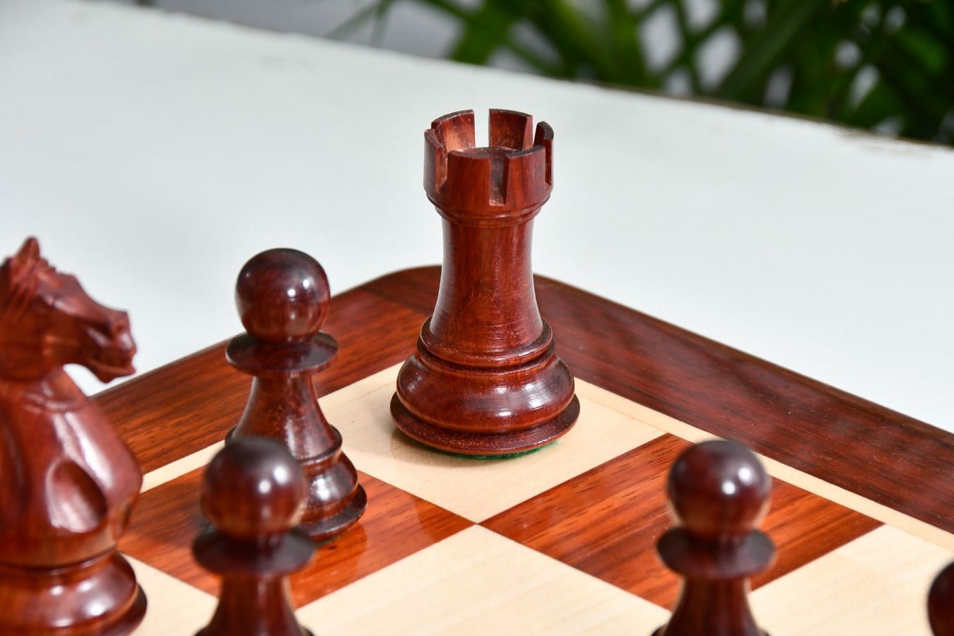 Shop Fierce Knight Staunton Series Chess Pieces with Board