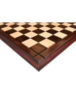 Deluxe Indian Rosewood / Maple Wooden Chess Board  21" - 55 mm