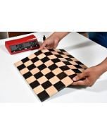 Folding Solid Wood Chess Board in Ebony Wood & Maple Wood - 12.5" - 40mm