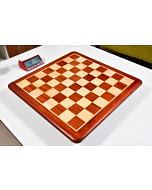 Chess Board in Blood Red Bud Rose Wood 