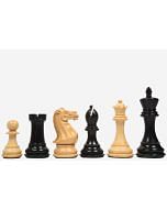 The Honour of Staunton (HOS) Series Weighted Chess Pieces in Ebony & Box Wood - 4.0" King