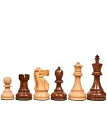 Reproduced 1972 Reykjavik Championship Series Chess Pieces in Sheesham & Box Wood - 3.7" King