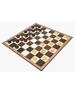 Wooden Checkers / Draught Set in Sheesham & Box wood - 35mm