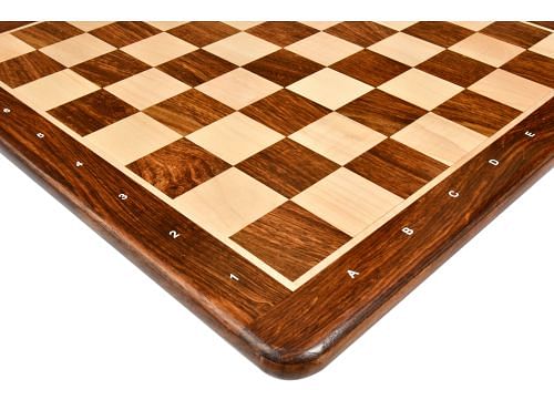 Wooden Chess Board in Sheesham Wood with Notation 21" - 55 mm